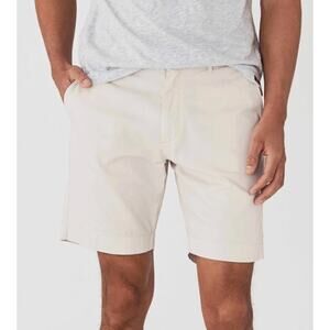FAHERTY Harbor Short Stone Garment Dyed Men's Short Size‎ 31 NWT Tan Gray